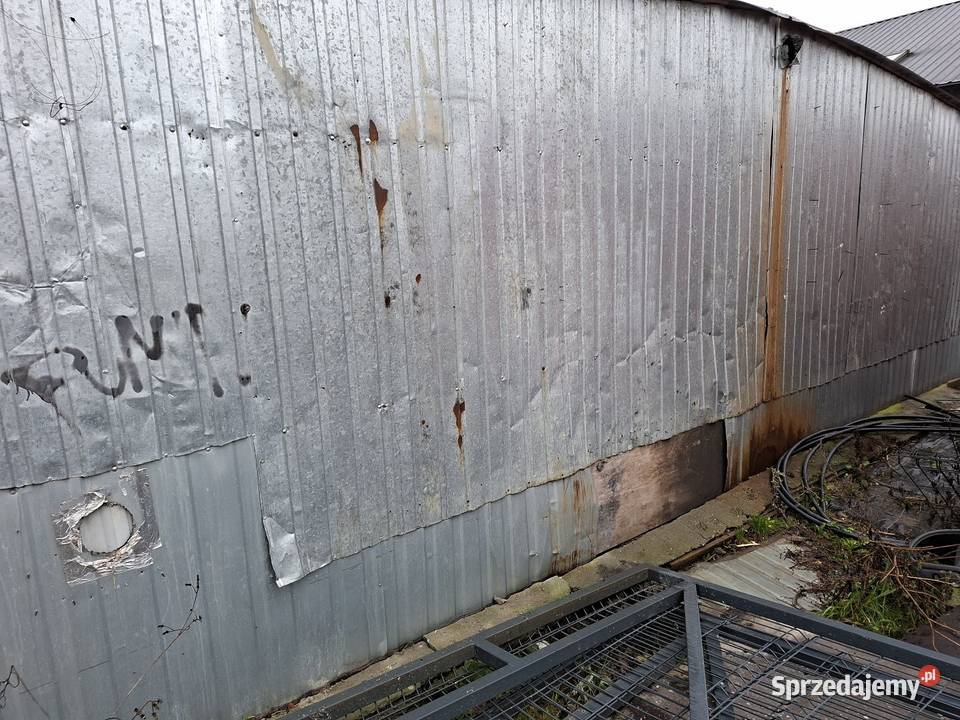 Garaż blaszany 8x6m 48m hala TRANSPORT Chełmno