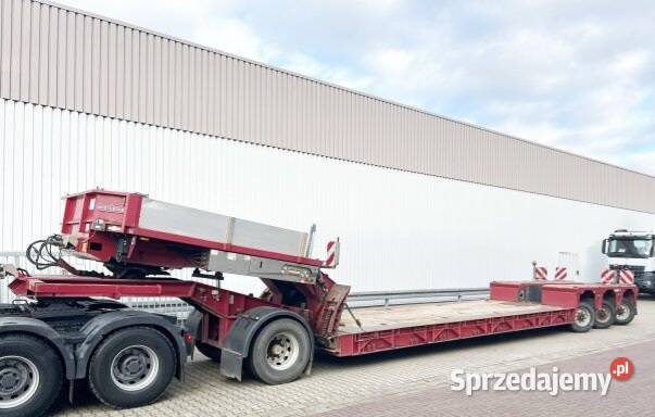 Naczepa niskopodwoziowa Tiefbett