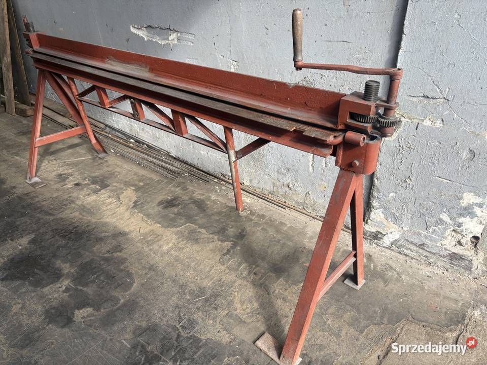 Giętarka zaginarka 2m dekarska do blachy 1mm Bydgoszcz