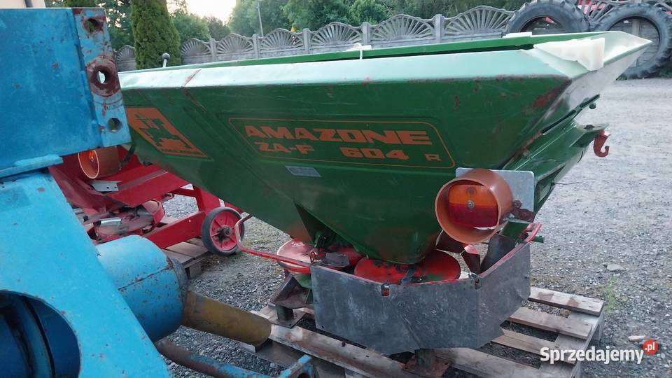 ROZSIEWACZ do nawozu AMAZONE F 604R oświetlenie Przymiłowice