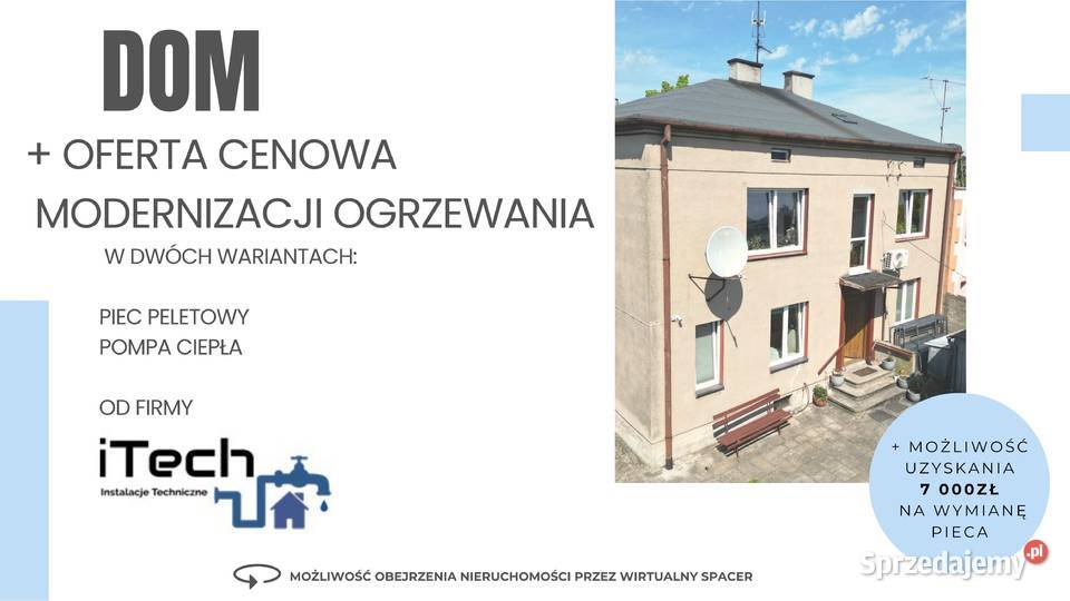 Dom monitoring i klimatyzacja os Karsznice S8 i 200m2