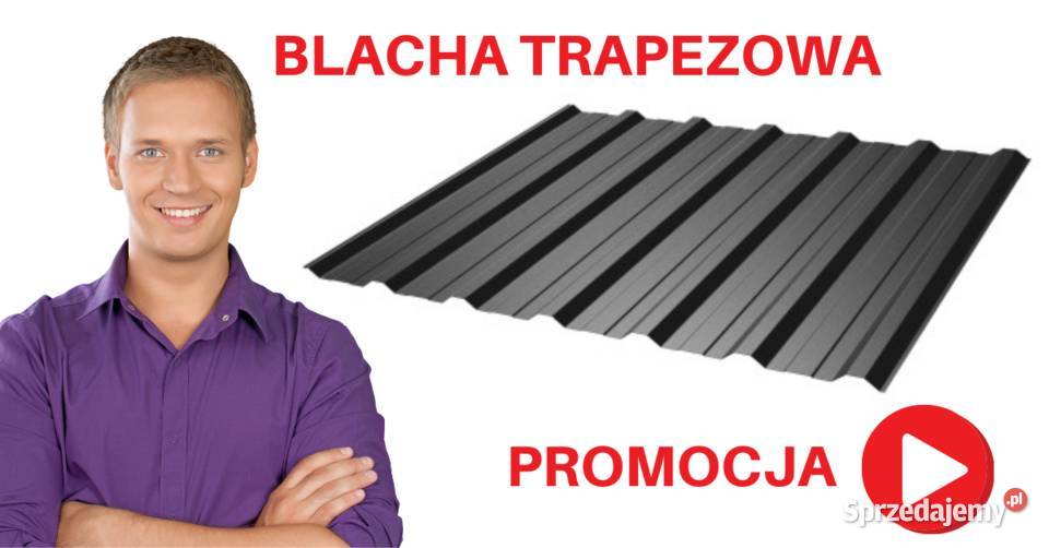 Blacha trapezowa m2 14 PLN pod wymiar PRODUCENT Materiały budowlane Pyzdry