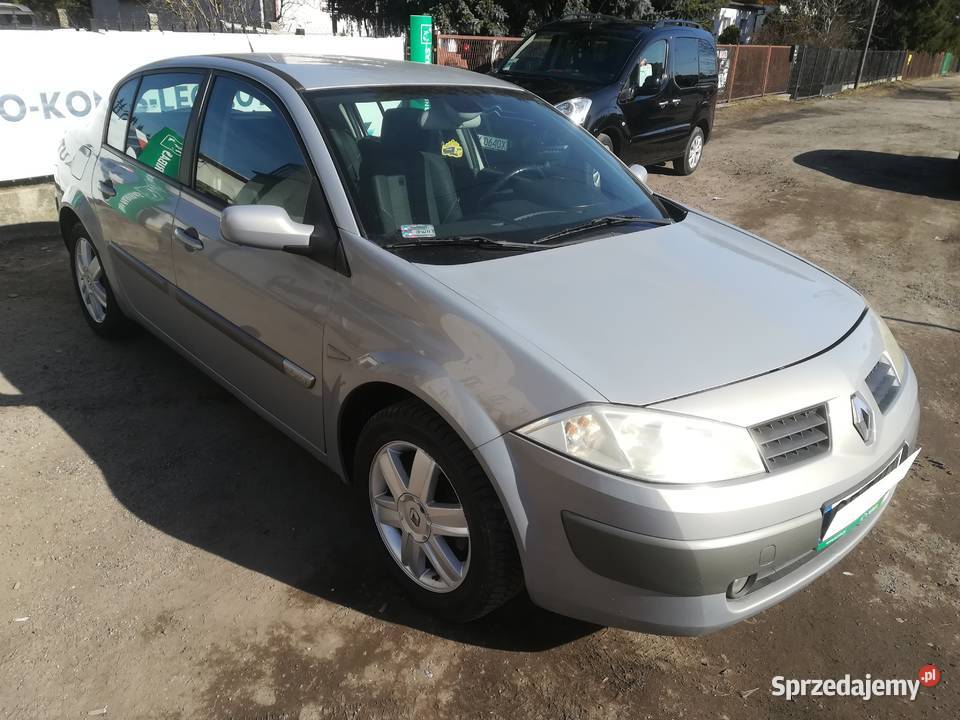 RENAULT MEGANE II 16i 2004r GAZ SEDAN 289500km Renault Bydgoszcz