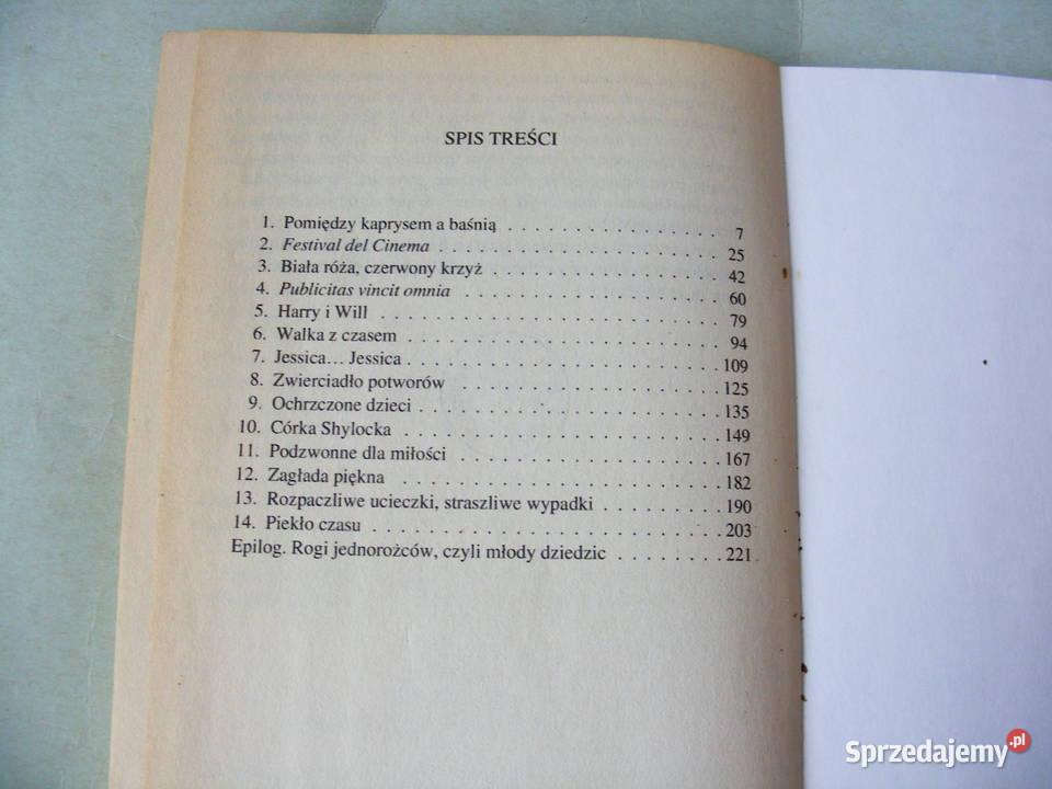 Kes Hines Serenissima Jong Moja piękna pralnia Oborniki Śląskie