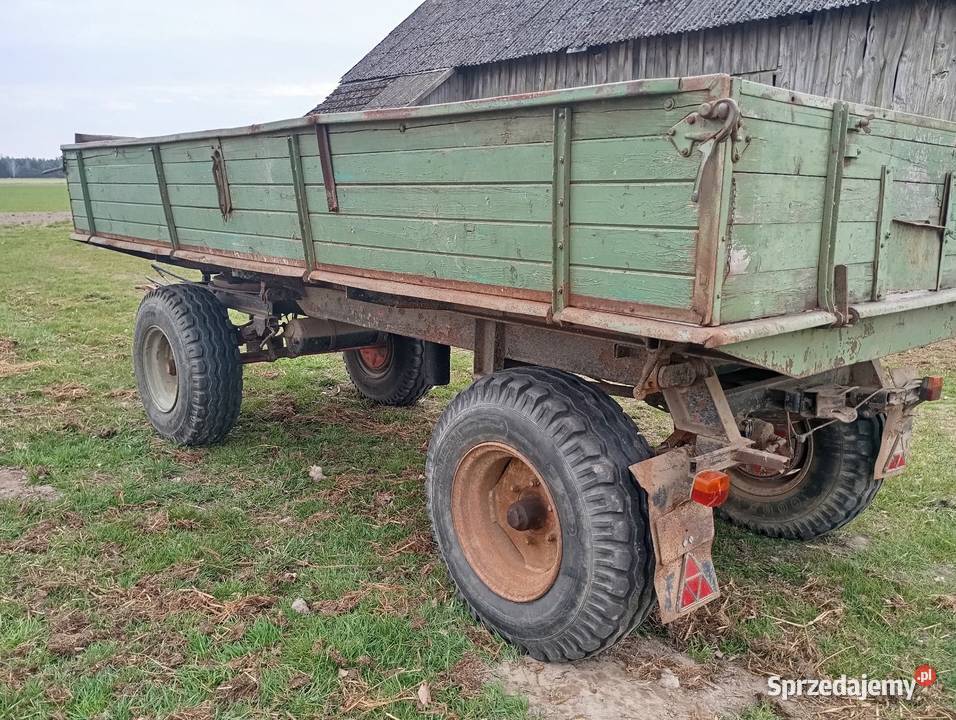 Sprzedam przyczepę trzystronna 8 ton Sieradz