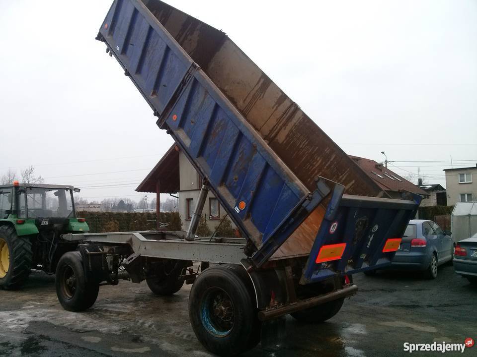Przyczepa PANAV 318 3stronny wywrot ładowność