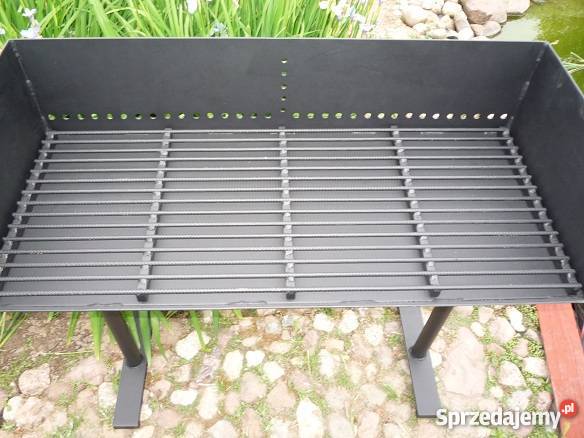 Gastronomiczny grill na brykiet blacha 4 mm Damasławek