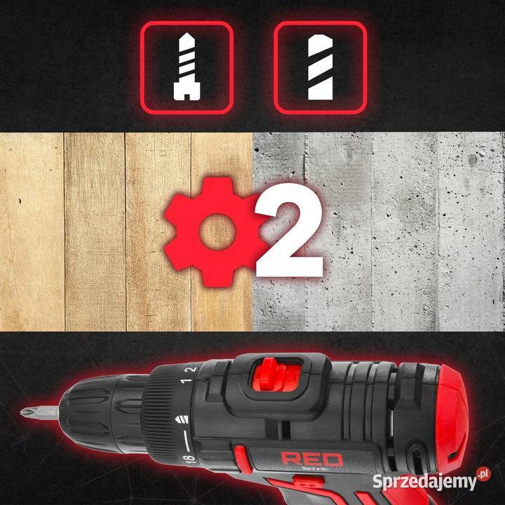 WIERTARKO WKRĘTARKA AKUMULATOROWA 21V MOCNA Katowice