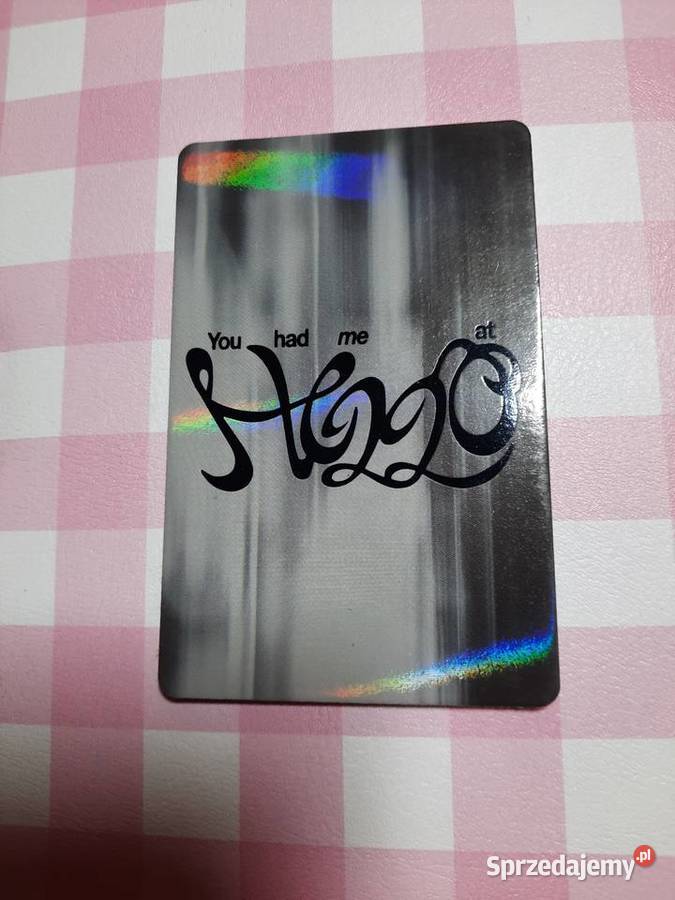 Yujin photocard you had me at helloZerobaseone wielkopolskie Piła