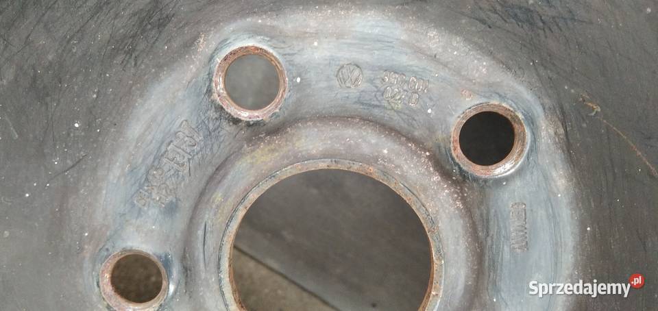 Felga stalowa 15 audivwseat skoda Rozmiar 15" Koła i felgi