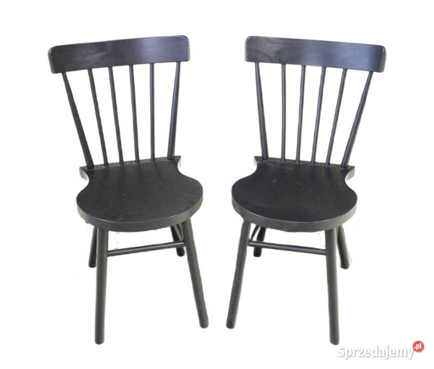 Drewniane krzesełka STOŁKI DO KUCHNI Pszczyna