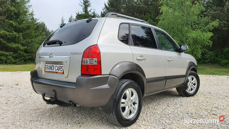 Hyundai Tucson 2WD 20 16v Klima Tempomat Welur Chmielnik