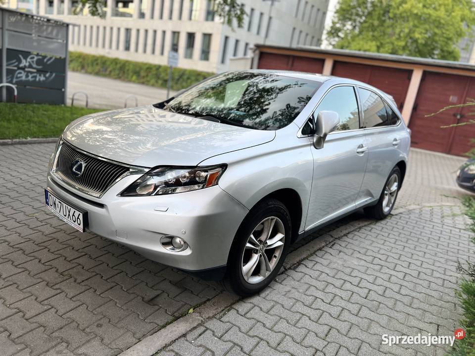 Lexus RX450h LPG 2009r 280tkm Zarejestrowany w Polsce Wrocław sprzedam