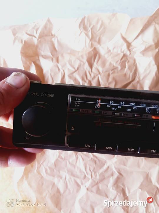 Radio z głośnikami made in Japan PRL Radioodtwarzacze
