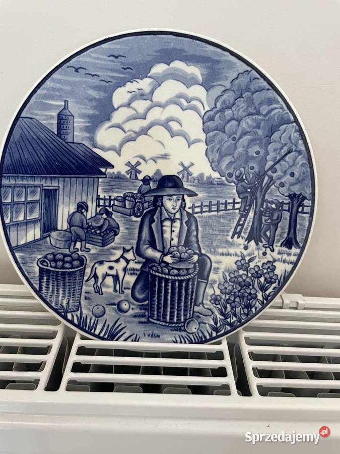 Royal Delfts Blauw talerz 19 Pruszcz Gdański