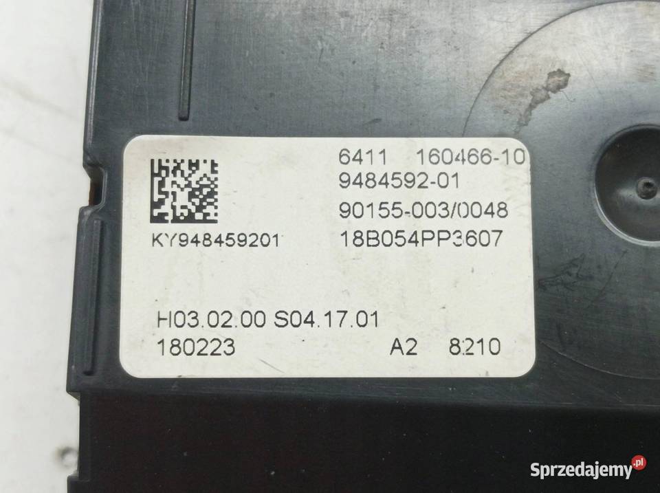 MODUŁ KLIMATYZACJI 9484592 Bmw Seria 5 VII Rok produkcji 2018