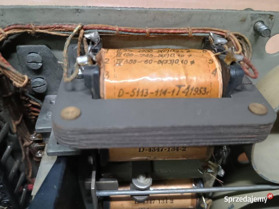 PRL Telefon T4 bakelit 1953r Ekspozycyjny śląskie