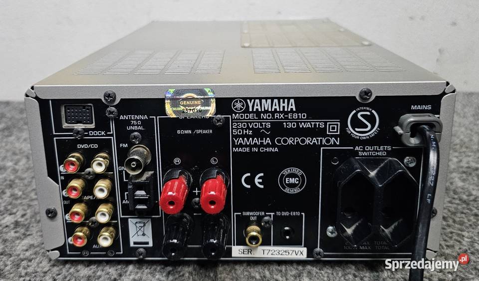 Wzmacniacz Amplituner stereo Yamaha RXE810 Kraków sprzedam