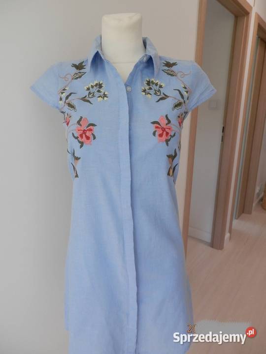 Sukienka Koszulowa Szmizjerka Rozpinana podlaskie Łomża sprzedam
