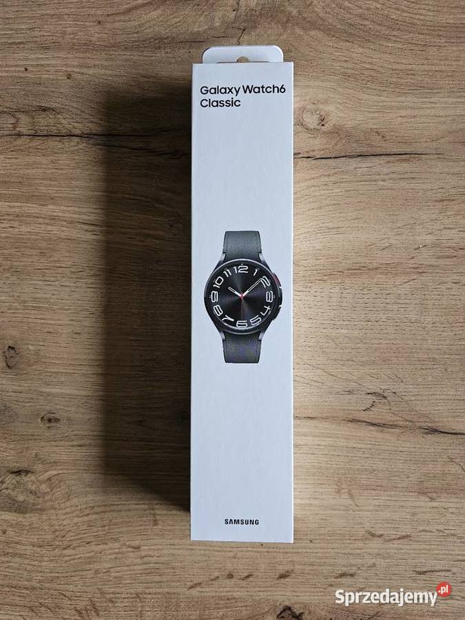 Smartwatch Galaxy Watch 6 classic pomorskie Gdańsk sprzedam