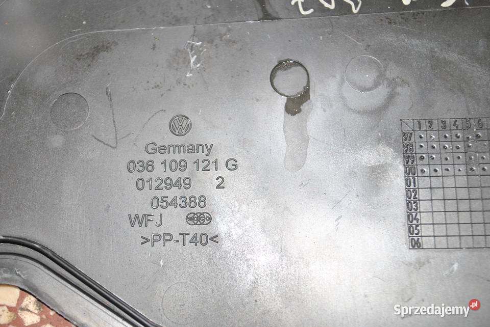 Górna pokrywa paska rozrządu VW BORA GOLF 4 14 Poręba sprzedam