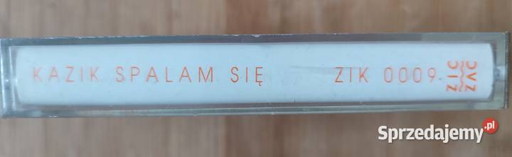 Kazik Spalam się kaseta magnetofonowa