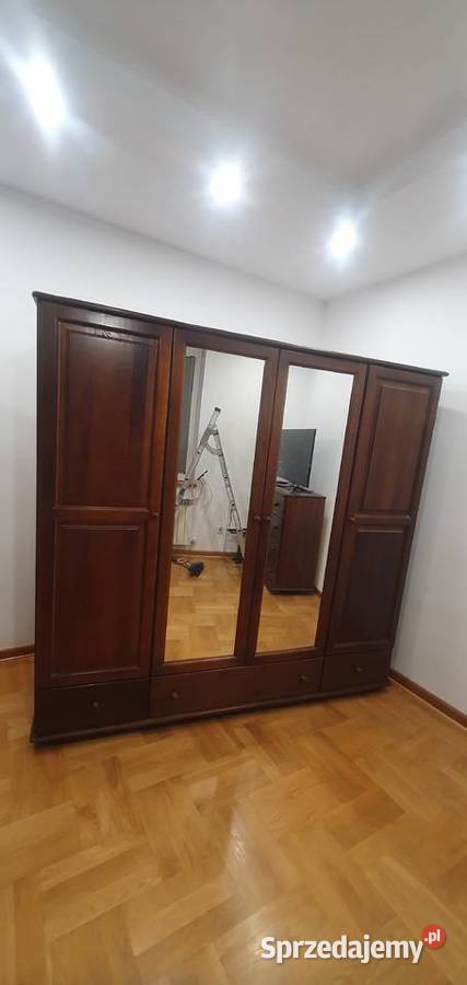 Szafa sosnowa czterodrzwiowa łódzkie Opoczno