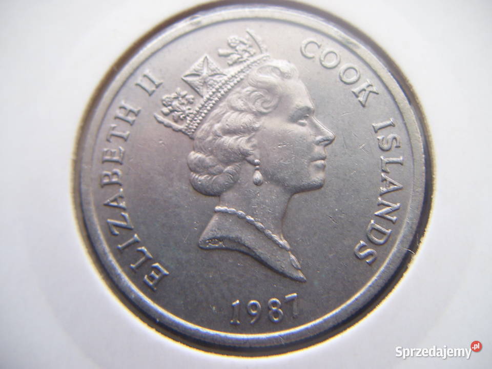 Stare monety 20 cent 1987 Wyspy Cooka Lesko sprzedam