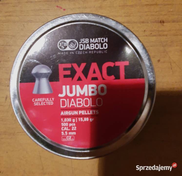 ŚRUT JSB EXACT JUMBO 500 55mm Warszawa sprzedam