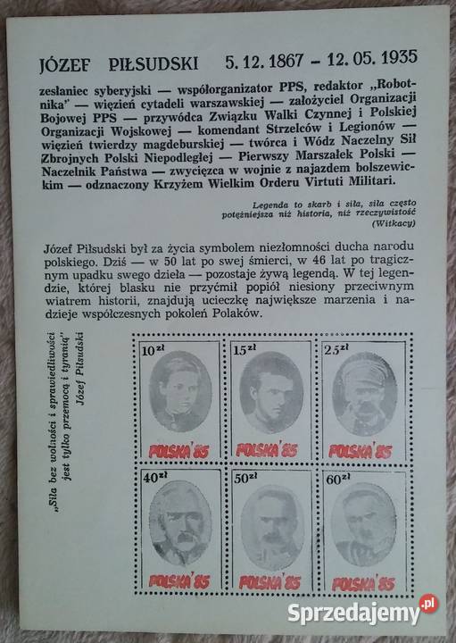 Znaczki pocztowe Solidarność Filatelistyka Warszawa