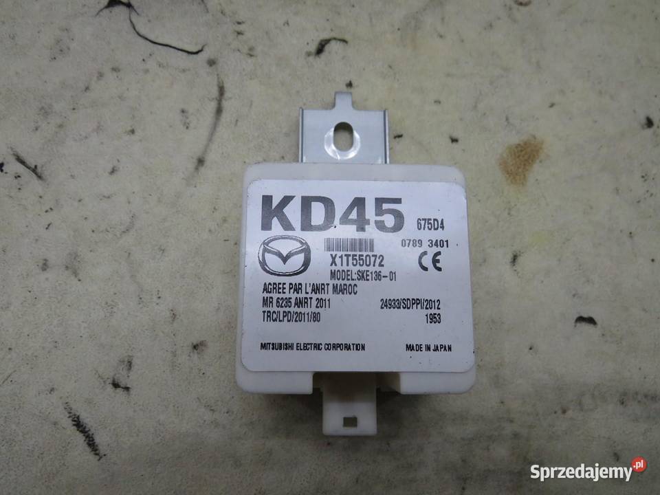 MODUŁ ECU MAZDA CX5 X1T55072