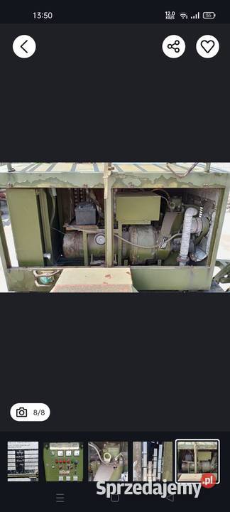 Agregat prądotwórczy wojskowy mobilny 35kW Deutz Agregaty prądotwórcze warmińsko-mazurskie Lubawa