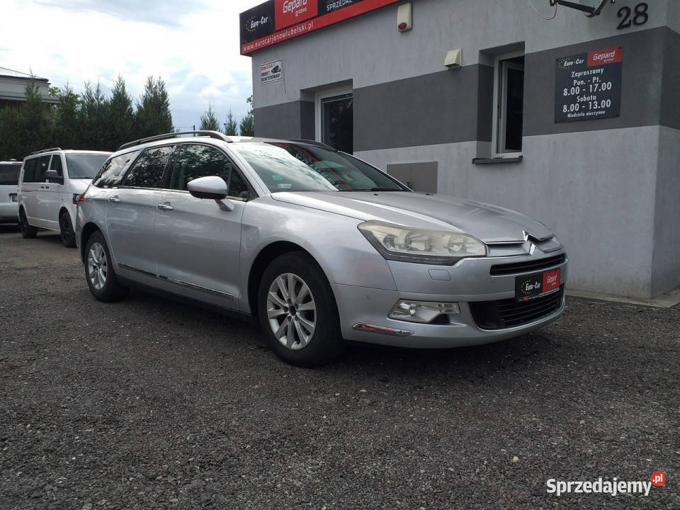 Citroen C5 Możliwość zamiany III 2008 Rok produkcji 2012 Janów Lubelski sprzedam