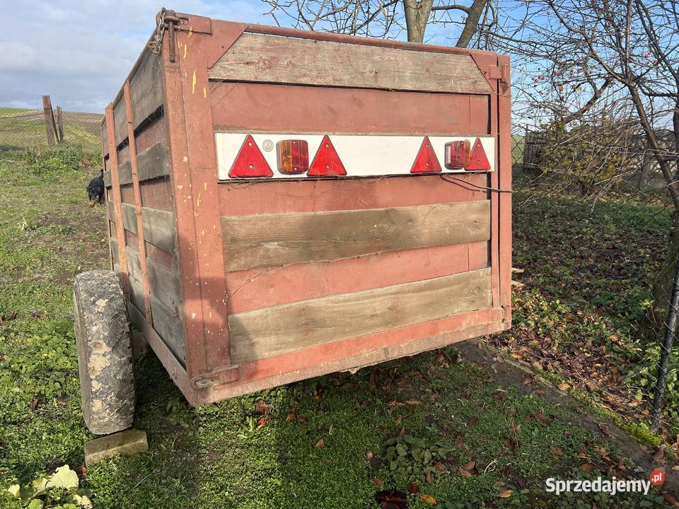 Sprzedam dużą klatkę Przyczepy rolnicze Sędziszów sprzedam