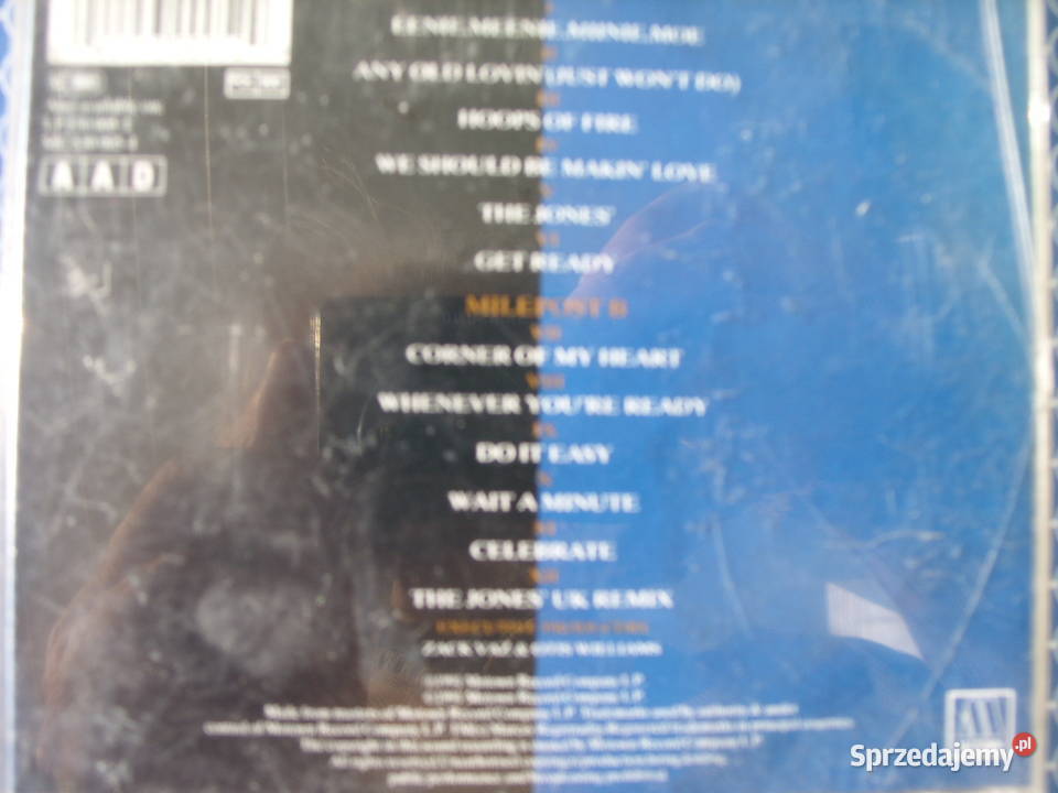 SOUL CD THE TEMPTATIONS MILESTONE 1991 dolnośląskie Wołów sprzedam