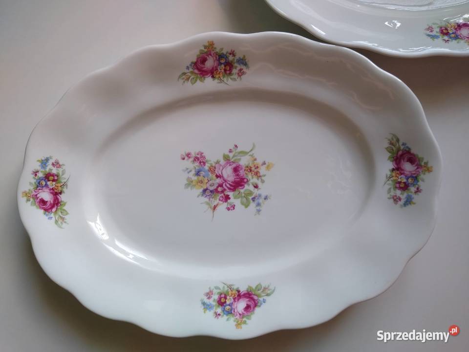 Duże Półmiski Sygnowane Karolina Vintage lata Gdańsk