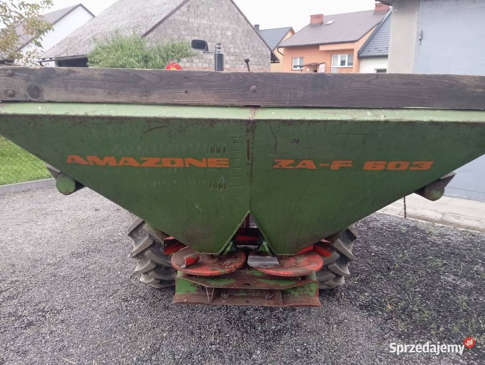 Rozsiewacz nawozów Amazone F 603 Kaszów