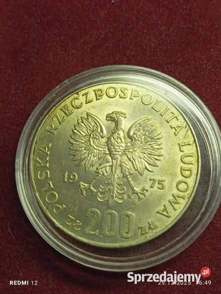 Moneta 200 złotych XXX Rocznica Zwycięstwa Warszawa sprzedam