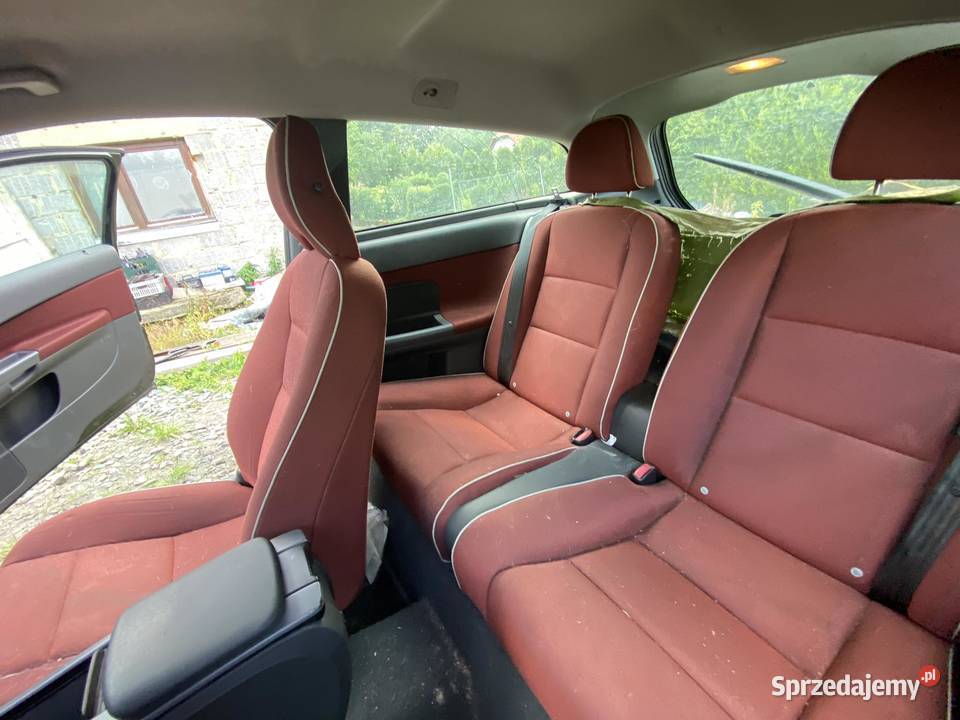Wnętrze siedzenia Volvo c30 bordowe Jasienica
