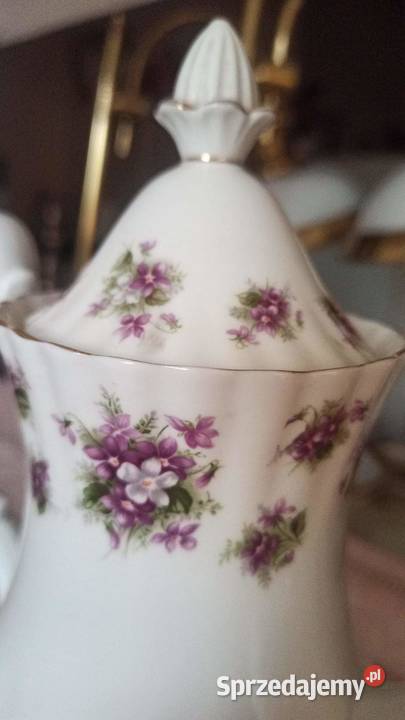 Dzbanek Royal Albert Sweet Violets Słodkie Gdańsk