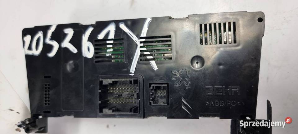 PANEL KLIMATYZACJI PEUGEOT 3008 T 8 96837481XT kujawsko-pomorskie Lipno