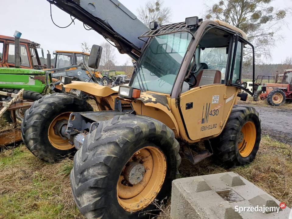 Ładowarka Teleskopowa Holland LM 430 Manitou Rok produkcji 1999 Łobżenica