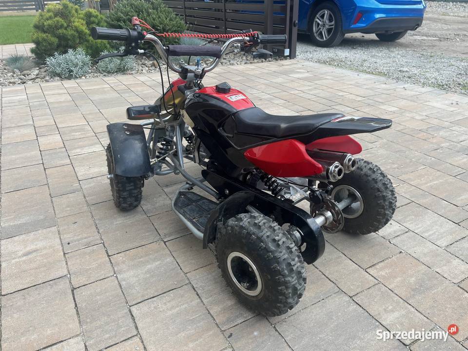 Quad ATV pocket dzieci drugi silnik 49cm3 dolnośląskie Wrocław sprzedam