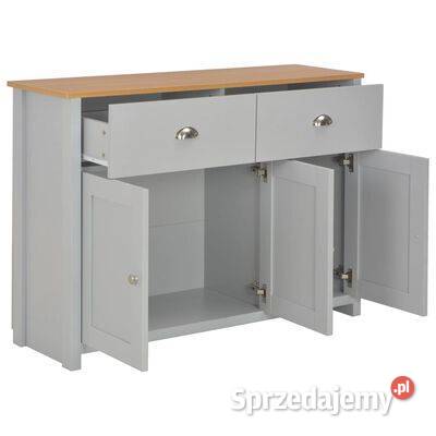 vidaXL Szafka szara 112 x 35 x 81 283743 Warszawa