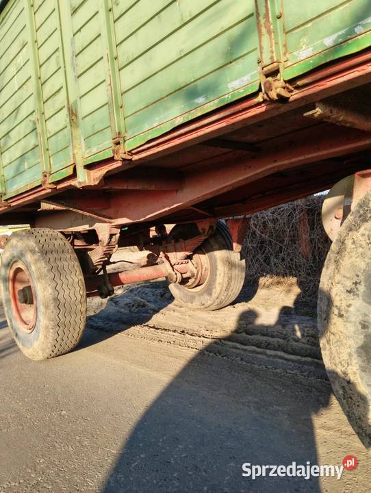 Przyczepa rolnicza Niemiecka