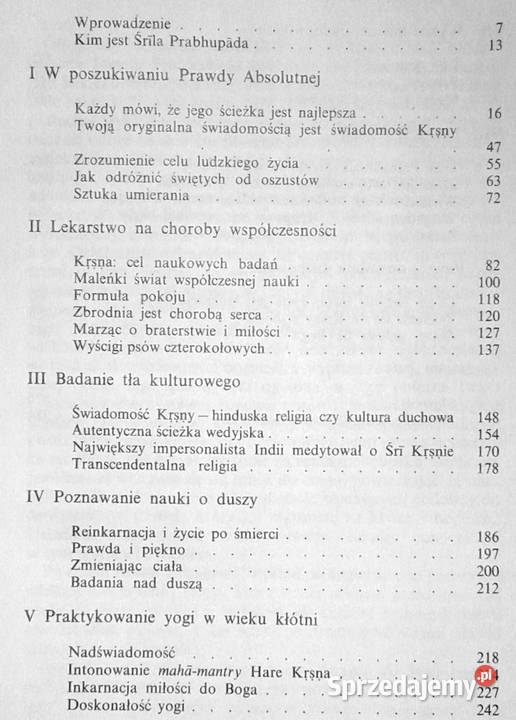 Prawda i piękno Sri Srimad AC Bhaktivedanta Chełm