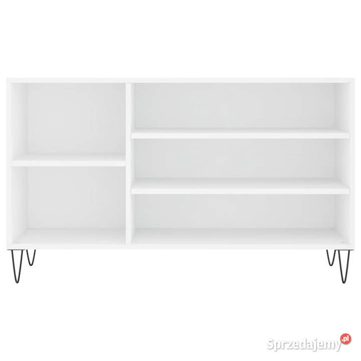 Półka na buty biała 102x36x60 materiał Warszawa