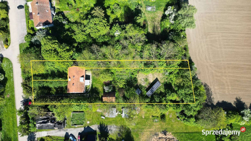 Dom z dużą działką koło Malborka Lasowice Wielkie sprzedam