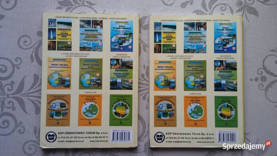 Geografia do szkoły średniej wyd szkolne PWN