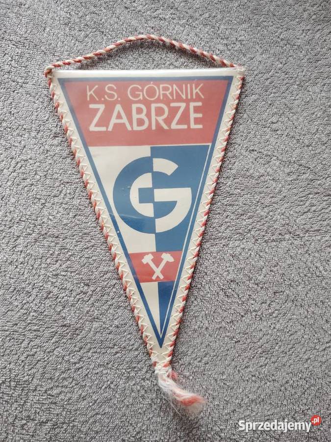 Górnik Zabrze proporczyk Wronki